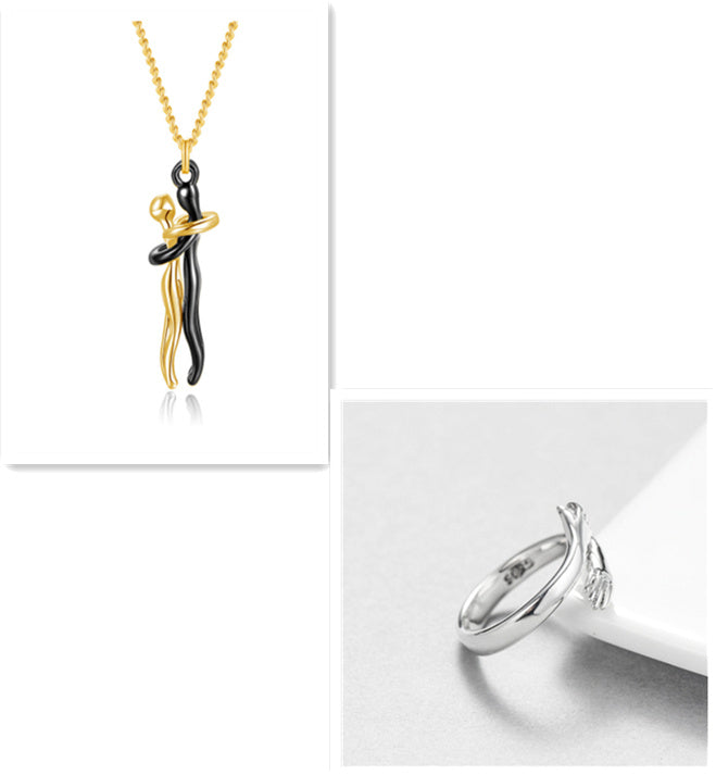 Love Embrace Necklace Valentine's Day Gift