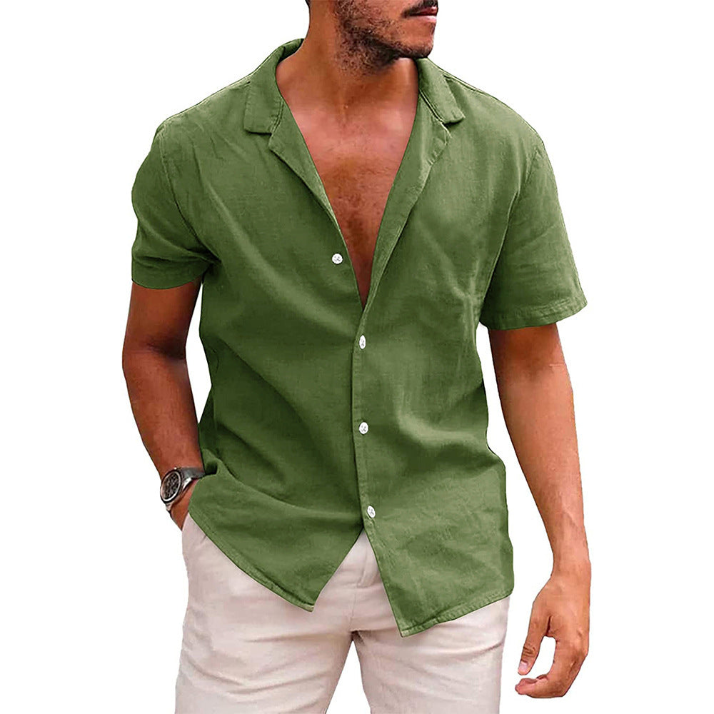 short sleeve casual beach t-shirt