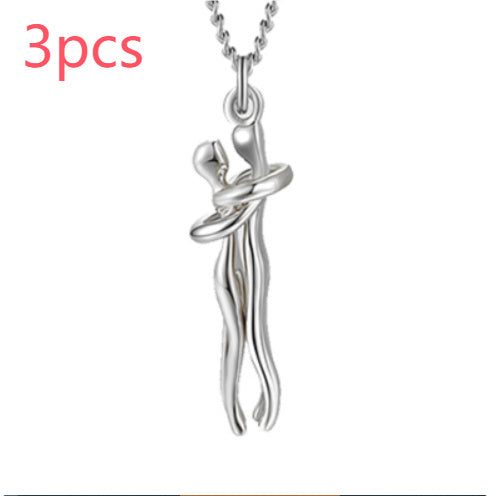 Love Embrace Necklace Valentine's Day Gift
