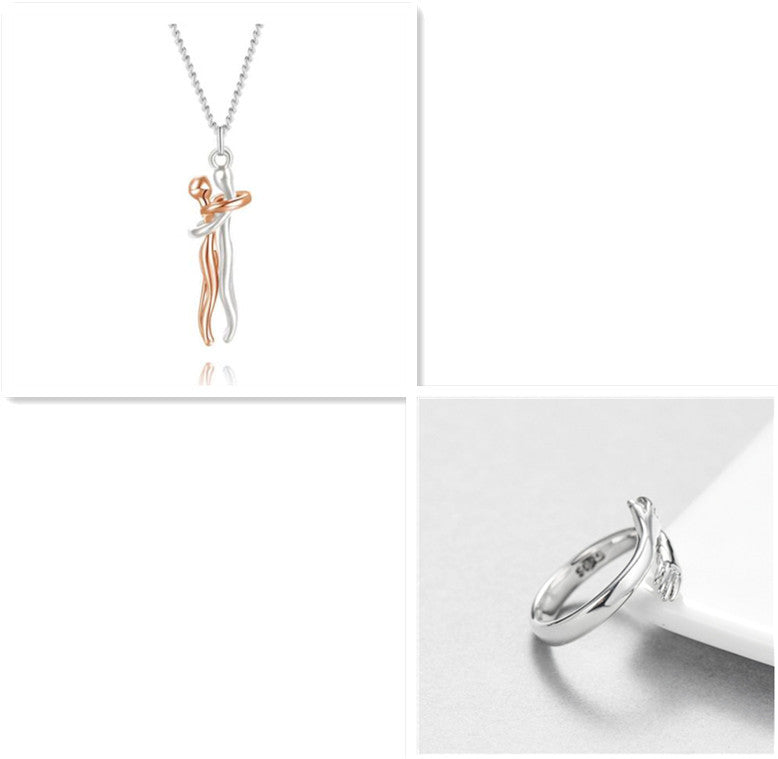 Love Embrace Necklace Valentine's Day Gift