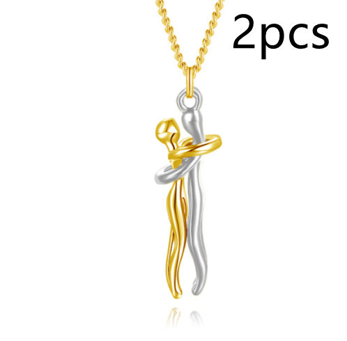 Love Embrace Necklace Valentine's Day Gift