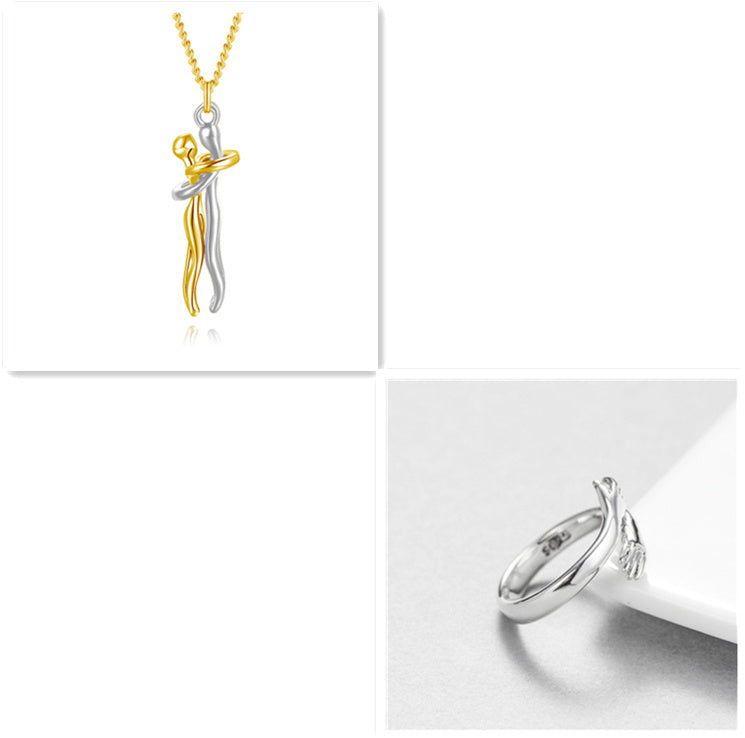 Love Embrace Necklace Valentine's Day Gift