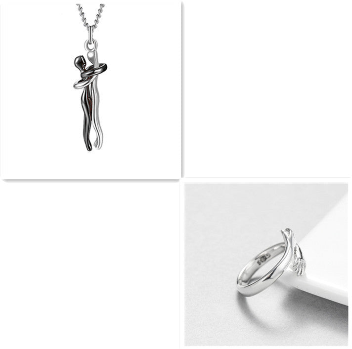Love Embrace Necklace Valentine's Day Gift